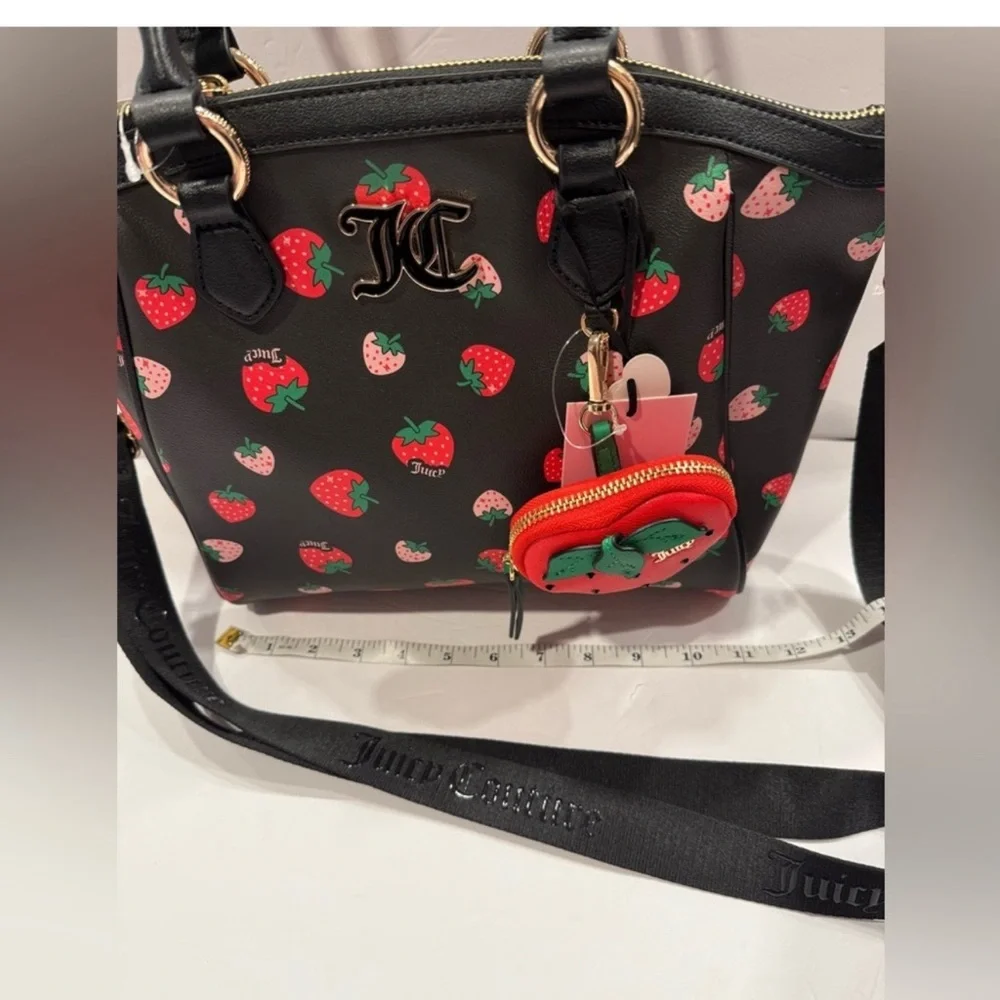 Juicy Couture Sweet N Juicy FR Tote‎ Strawberry Liquori NWT